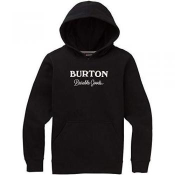 Burton Durable Goods - Sudadera con capucha para niño negro auténtico S