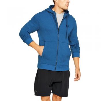 Under Armour Threadborne FZ Hoodie Sudadera, Hombre, Azul
