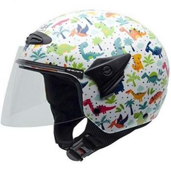 NZI Helix Ii Jr Casco Graphics Triassic, TRIASSIC, Talla S