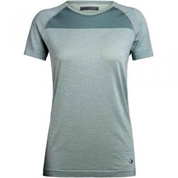 Icebreaker Motion Seamless SS Crewe Women Shale Heather M 2020 - Camiseta de Manga Corta