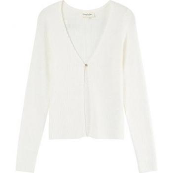 Grace & Mila Mademoiselle Women's Cardigan with Single Button Closure