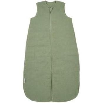 Saco de dormir para bebé de muselina prelavada 2.0 TOG verde oliva unisex 60 cm