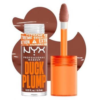 NYX Professional Makeup Pump It Up Lip Plumper Gloss, Shade 07 Mocha Me Crazy, 7 ml
