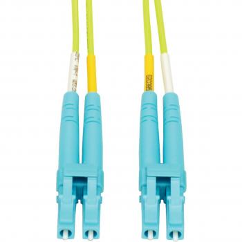 Tripp Lite 10m LC to LC OM5 Multimode Duplex Fiber Optic Patch Cable