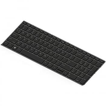 Teclado HP Premium con Teclado Numérico para Notebook L01028-051, Componente Adicional en Color Negro