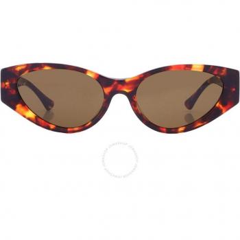 Versace VE4454 543773 Women's Cat Eye Tortoiseshell Sunglasses - Size 55