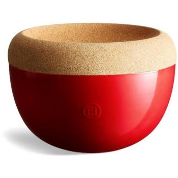 Emile Henry Deep Storage Bowl in Burgundy