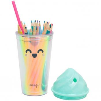 Set de 24 Lápices de Colores Mr. Wonderful con Portalápices - Create Something Great