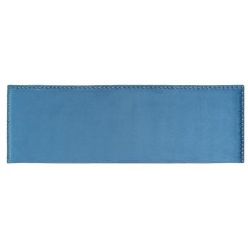 Cabecero de Cama 180 cm Tejido Sintético Azul