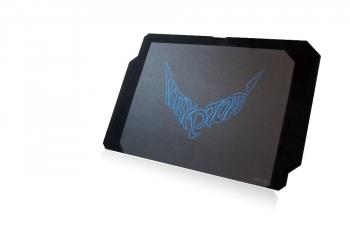 Gigabyte Krypton Mat - Alfombrilla de Ratón para Gaming, Color Negro y Azul, Dimensiones 42.5 cm x 28.7 cm x 6 mm