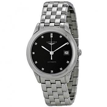 LONGINES FLAGSHIP L47744576 GENTS 36MM SILVER STEEL BRACELET & CASE DATE WATCH