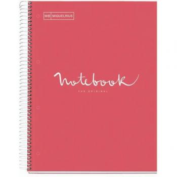 Cuaderno Miquelrius Emotions A4 80 hojas 90g - Cuadro 5 mm