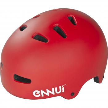 Ennui Helm BCN Helmet - Casco de skateboarding, color Rojo, talla S/M