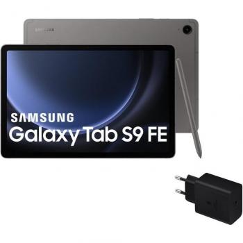 Samsung Galaxy Tab S9 FE WiFi 10.9 8/256GB Gris + Cargador