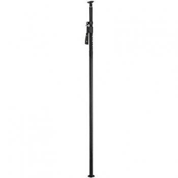 Manfrotto 432-3,7B - Monopods para cámaras, Soporte, 2.1-3.7 m, 2.6 kg Aluminio, Negro