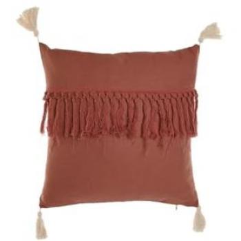 Cojín Home ESPRIT Terracota 45 x 15 x 45 cm