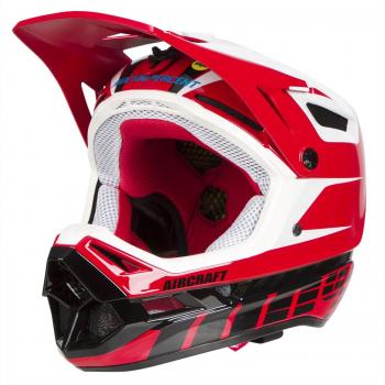100% Aircraft DH - Casco - incl. Mips rojo Contorno de la cabeza M|57-58cm 2017