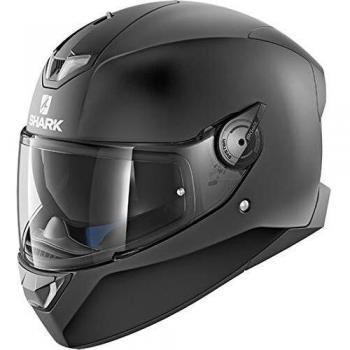 Casco de moto Shark SKWAL 2 BLANK MAT WHT LED KMA, Negro, XS