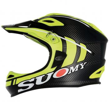 SUOMY Casco Downhill Jumper Carbon amarillo neón mate Talla L