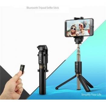 Palo de Selfie Tripode 80cm con Mando Bluetooth para Smartphone