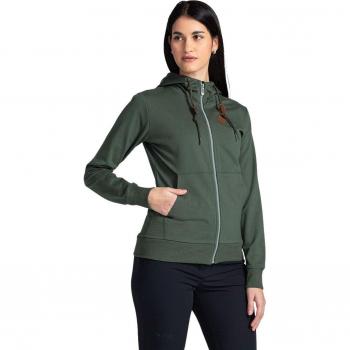 Kilpi Tarali Women's Dark Green Full Zip Sweatshirt
