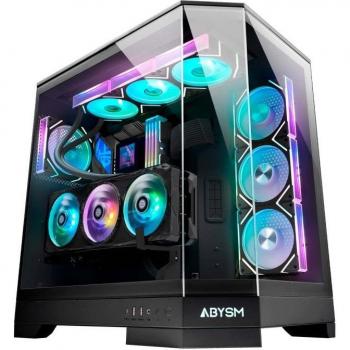 Caja Torre Abysm Danube Sava H600 - E-ATX, ATX, ITX, Micro ATX - Lateral y Frontal Cristal Templado - Soporta 3.5 y 2.5