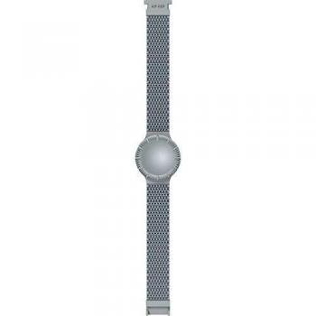 Cinturón de Reloj Hip Hop Hombre 42mm Silicona Gris HBU0307