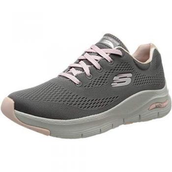 Skechers Arch Fit, Zapatillas Mujer, Gris