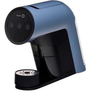 Cafetera de Cápsulas Delta Q IconiQ Azul - Compacta, Versátil, Pantalla Táctil, 19 Bares