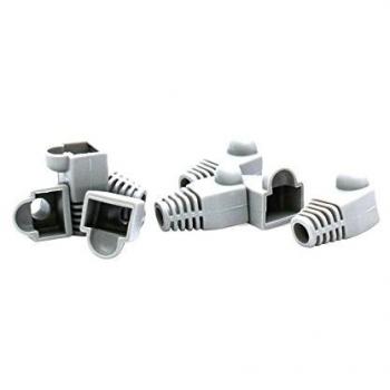 Gommini Copri Plug RJ45 Blanco 50 Piezas - Protección para Cables y Conectores