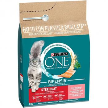 Purina One Bifensis Sterilcat Salmón y Trigo Pienso para Gatos Adultos Esterilizados