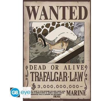 Poster GB Eye Chibi One Piece Wanted Trafalgar Law Wano