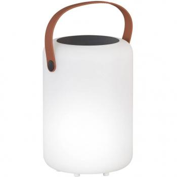 Lámpara de mesa solar LED Orno, blanco cálido y RGB, portátil, recargable por USB, dimmable