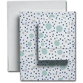 Sisomdos SSD007 - Juego de sábana para la cama, color azul, 160 x 280 cm