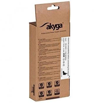 akyga * AK de ND de 25 Fuente de alimentación de Repuesto para portátil 65 W Negro