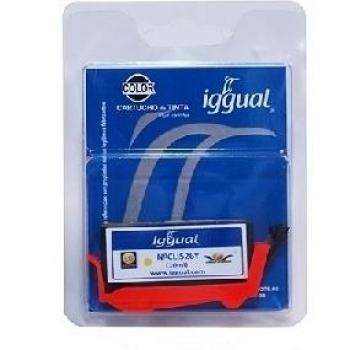 Iggual Canon CLI526Y - Cartucho reciclado, color amarillo