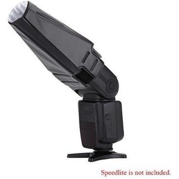 Andoer® Snoot Universal Plegable Reflector Difusor de Flash para Canon 600EX 580EX 430EX 420EX 580EXII yongnuo YN-568EX YN565 YN560 YN460 II Nikon SB-910 SB-900 SB800 SB700 SB600 Canon Nikon Sony Penatx Mezt Speedlite Flash