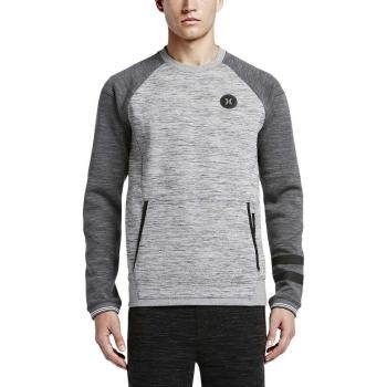 Hurley Phantom Advance Crew, Color: Dark Grey Heather, Size: XL