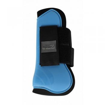Botas Frontales para Tendones de Caballo QHP con Concha Dura, Neopreno y Velcro en Nuevos Colores