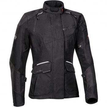 Ixon Chaqueta de Moto para Mujer Balder Negra, chaqueta textil, color negro, talla XS