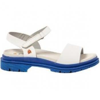 Sandalias de piel Art 1548 blancas para mujer