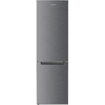 Frigorífico Combi Brandt Total No Frost Inox 253L Clase E 180cm x 54cm con Tirador Integrado y Luz LED