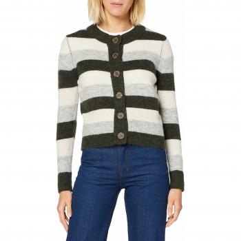 Selected Femme NOS Slfsia LS Knit Cardigan B Chaqueta Punto, Multicolor