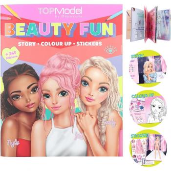 TOPModel Libro de Pegatinas Beauty Fun con más de 345 Pegatinas