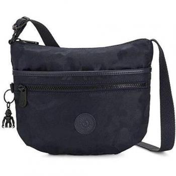 Kipling ARTO Bandolera, Mujeres, Satin Camo Blue