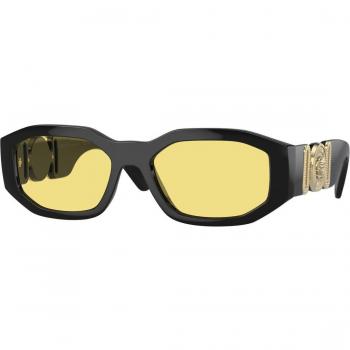 Versace VE4361 GB1/85 Unisex Geometrica Nero Sunglasses Black Size 53
