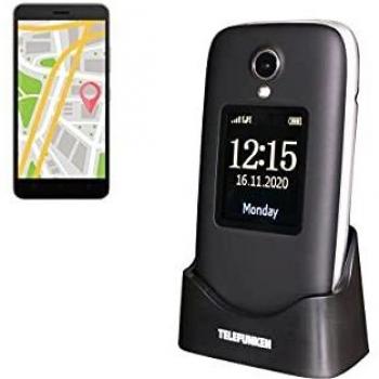 Telefunken S560 - Teléfono móvil, Negro