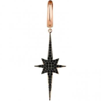 Piercing aro Earcandy Raito de Plata 925 bañado en oro rosa