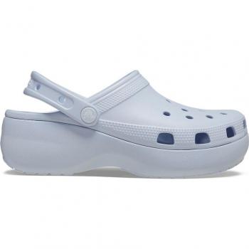 Crocs Women's Classic Platform Clog Sandals - White