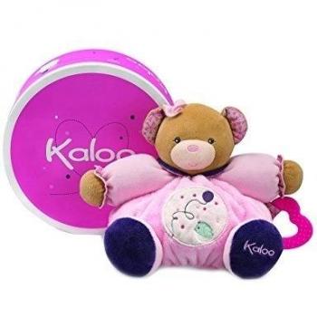 Kaloo - Petite Rose osita balón mordedor, tamaño mediano